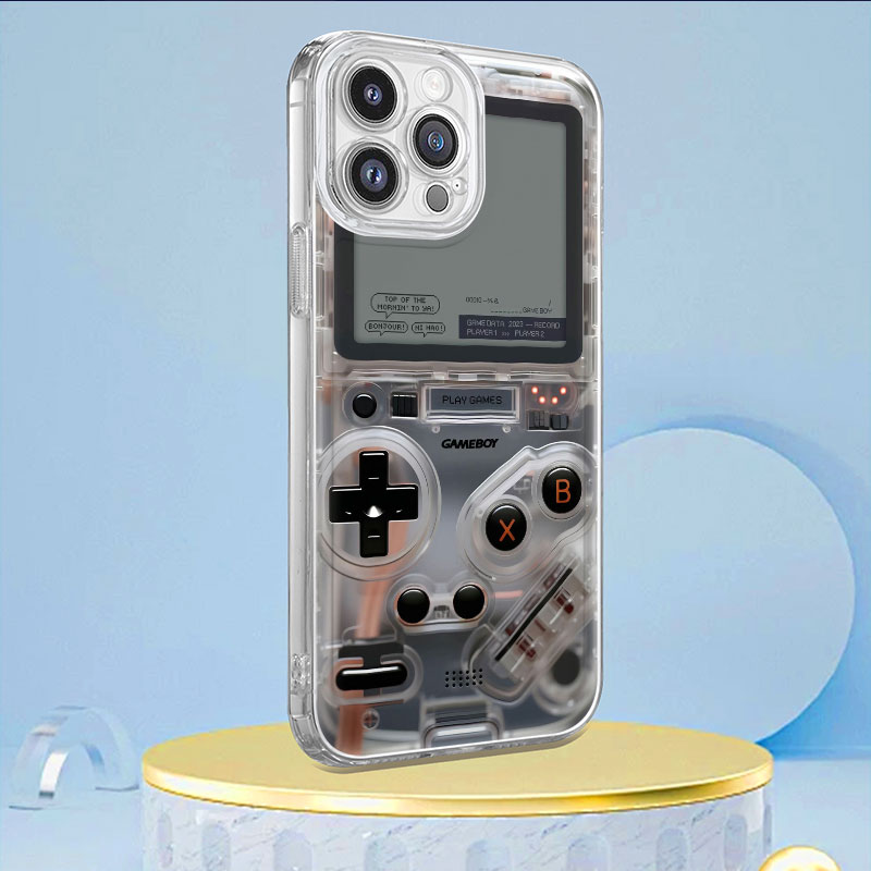 Phone Cases Clear - Clear PC Game Machine Pattern Phone
