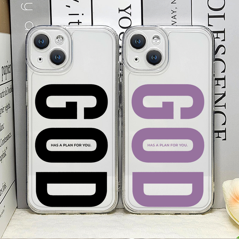 Phone Cases Trending - Letters God Personality Trend Printed Phone
