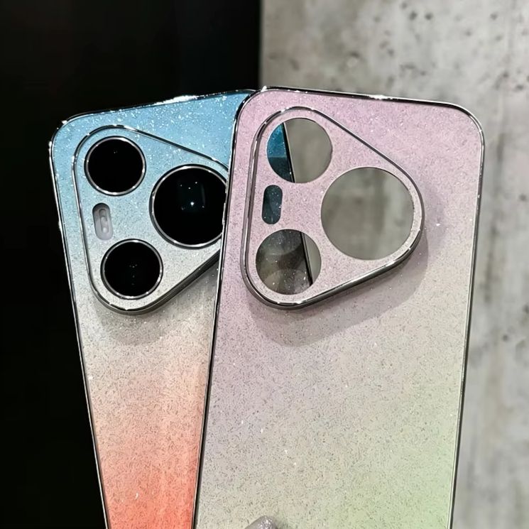 Luxury Plating Case - Luxury Shiny Glitter Gradient Case For