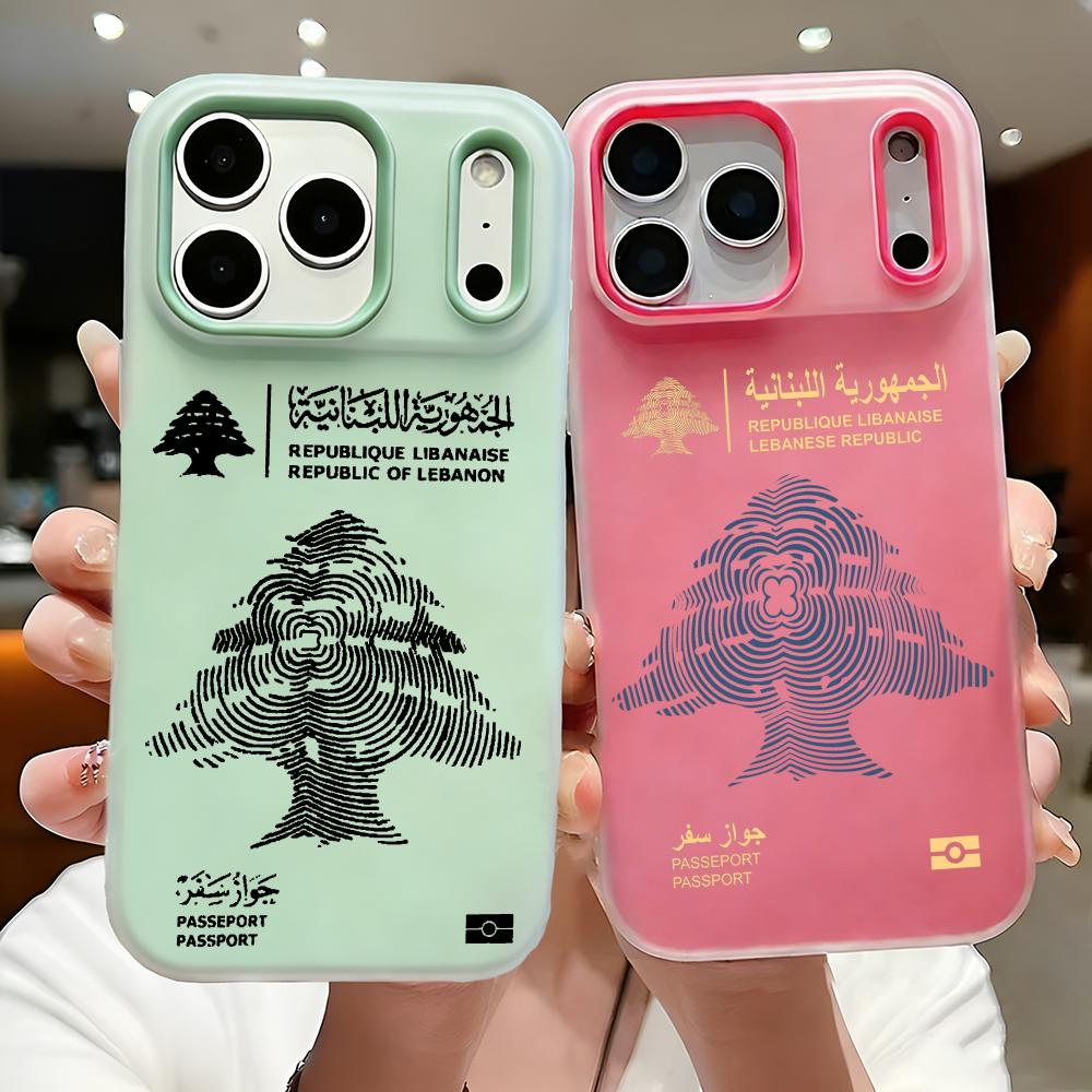 Phone Cases Lebanon - Lebanon FASHION Passport Phone Case For
