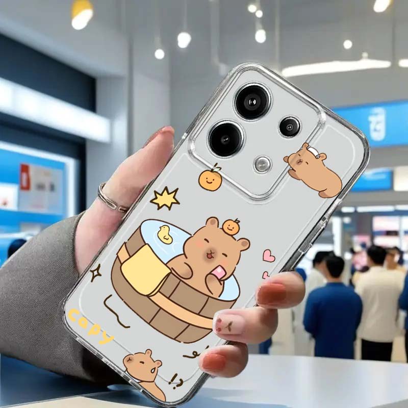 Phone Cases Funny - Cartoon Bear Funny Phone Case For