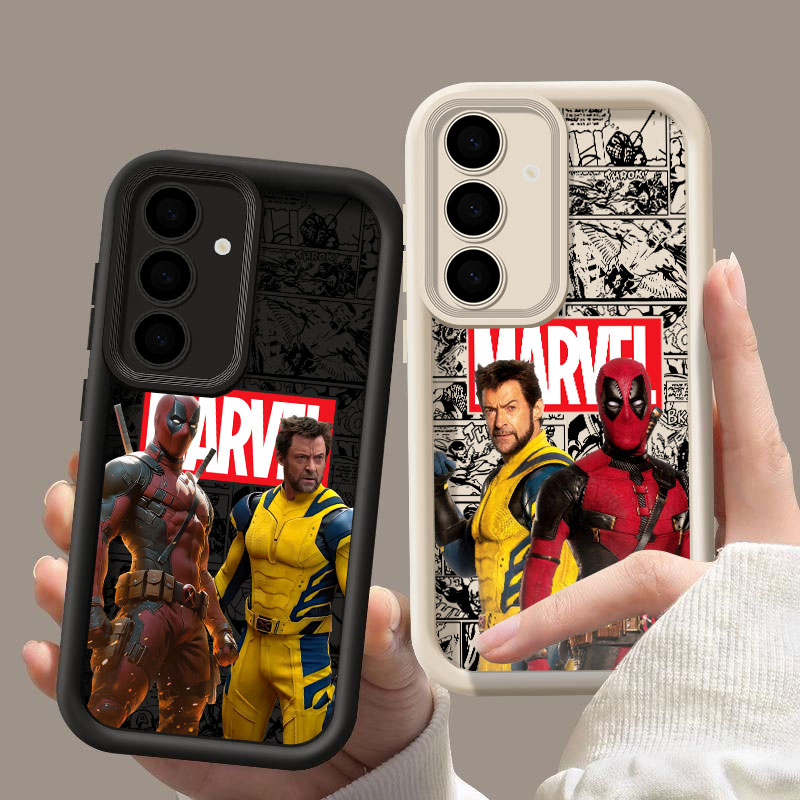 Phone Cases Samsung S25 Ultra - Marvel Deadpool And Wolverine Fundas For