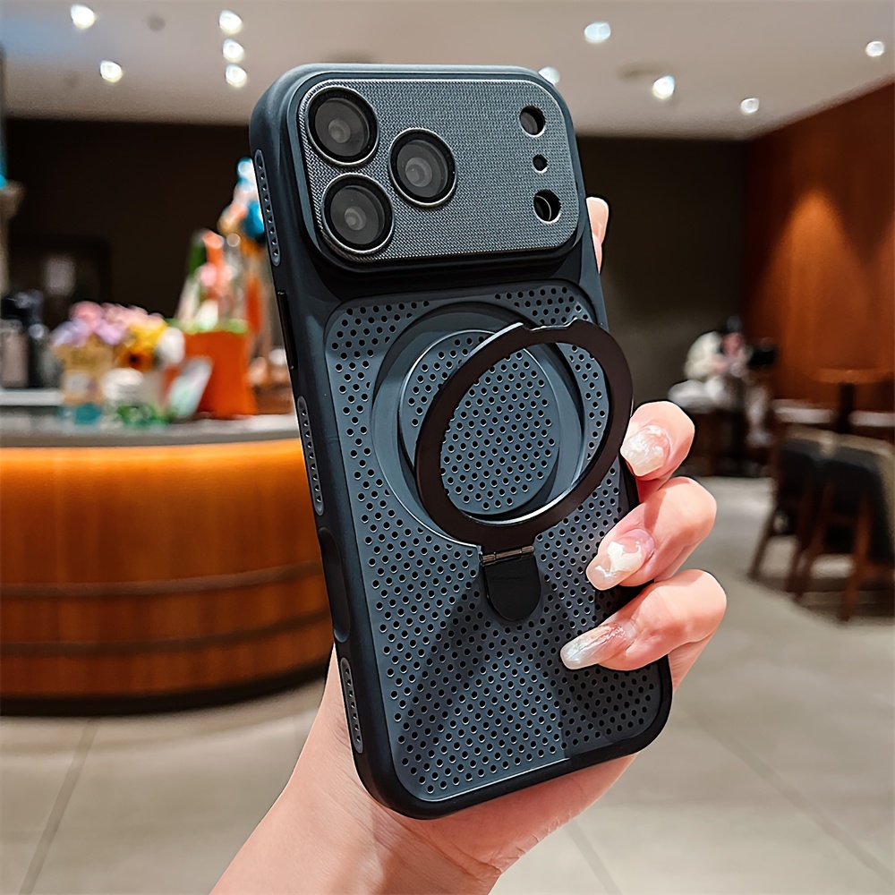 Phone Cases Trending - Fashion Heat Dissipation Cooling Mesh Hole