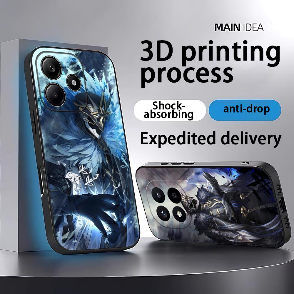 Phone Cases Xiaomi 14 - Genshin Impact Capitano Phone Case For