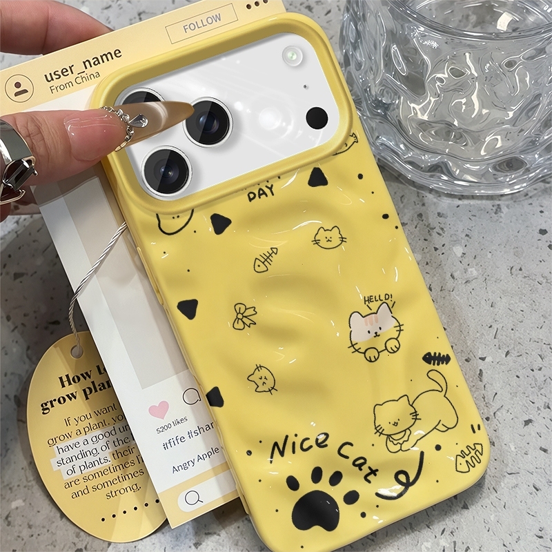 Phone Cases Funny - Funny Cartoon Cats Candy Color Phone