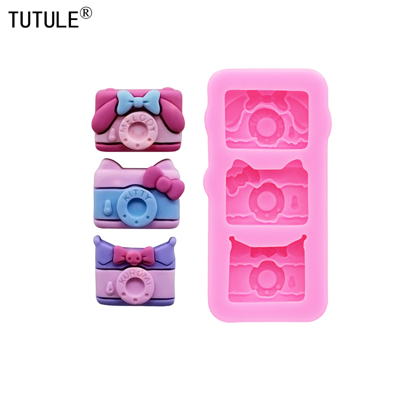 Phone Cases Eco Friendly - Cartoon Camera silicone mold resin phone