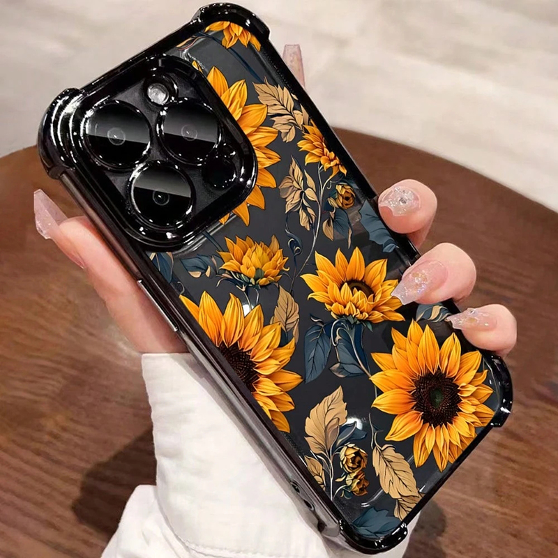 Vivo Y28 - Sunflower Plating Phone Case For vivo
