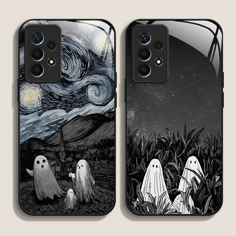 Funny Ghost Abstract Art Patte - огляд і ціна Phone Cases Funny