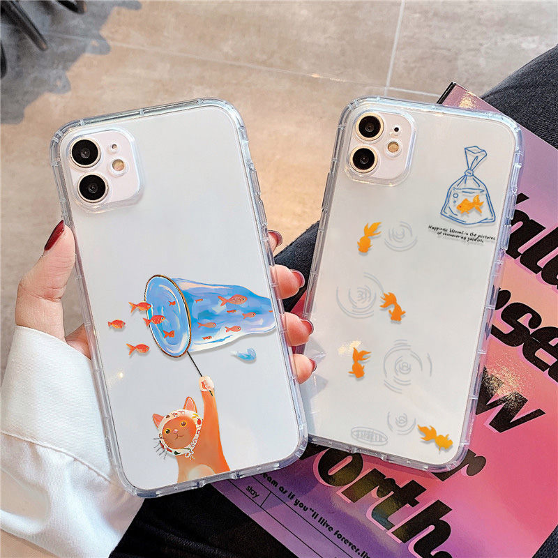 Lovely Fishes Clear Phone Case - огляд і ціна Phone Cases Clear