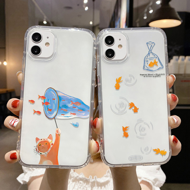 Lovely Fishes Clear Phone Case - огляд і ціна Phone Cases Clear