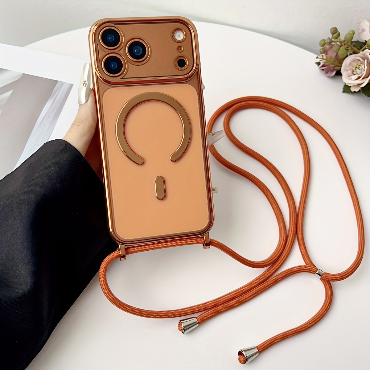 Luxury Necklace Cord Rope Lany - огляд і ціна Luxury Plating Case