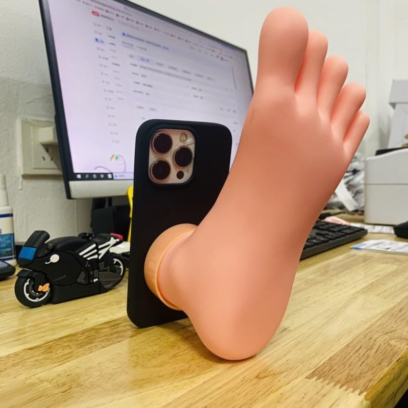 3D funny foot shaped phone cas - огляд і ціна Phone Cases Ugly