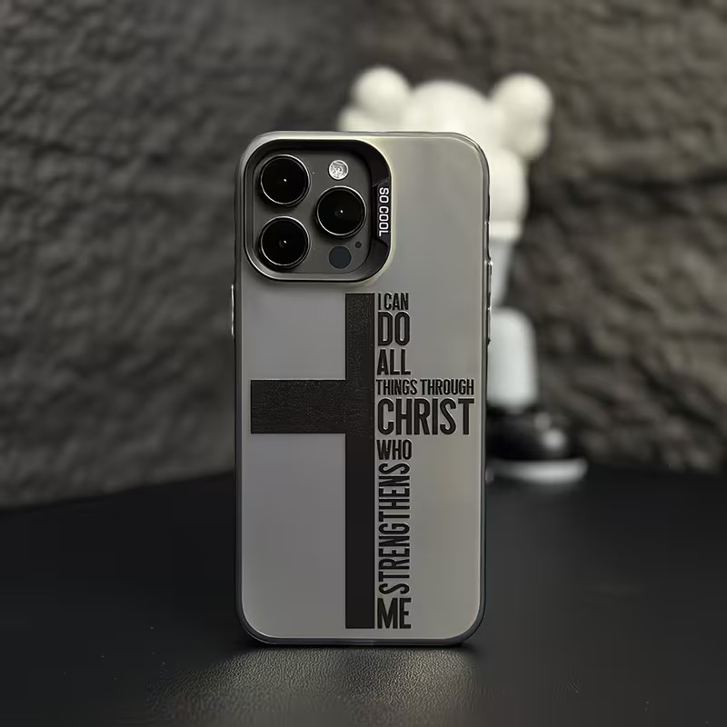 Anti Fingerprint Cross Bible P - огляд і ціна Phone Cases For Iphone 17