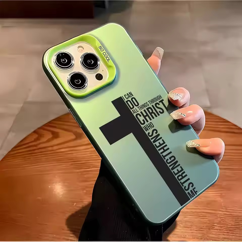 Anti Fingerprint Cross Bible P - огляд і ціна Phone Cases For Iphone 17