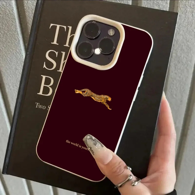 Fashion Leopard Wine Red Soft  - огляд і ціна Phone Cases Trending
