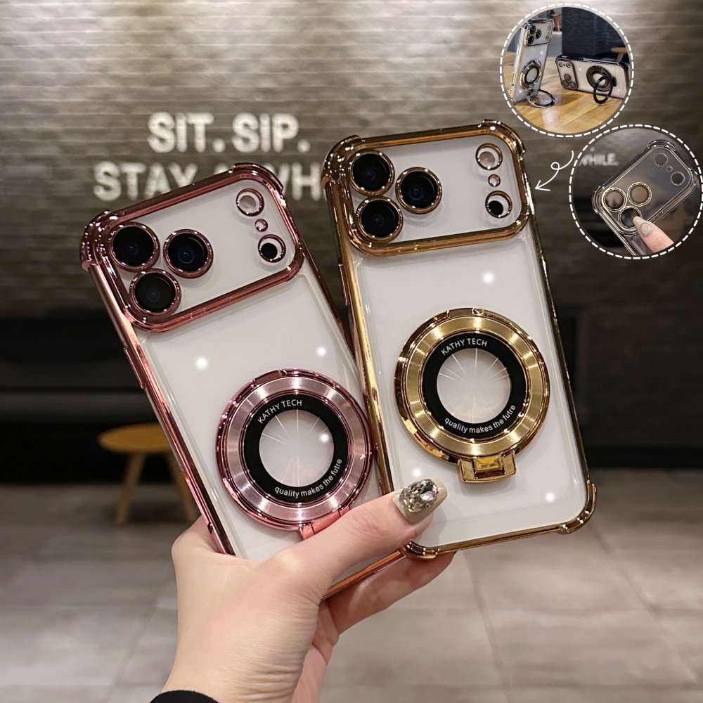 Luxury Shockproof Plating Brig - огляд і ціна Luxury Plating Case