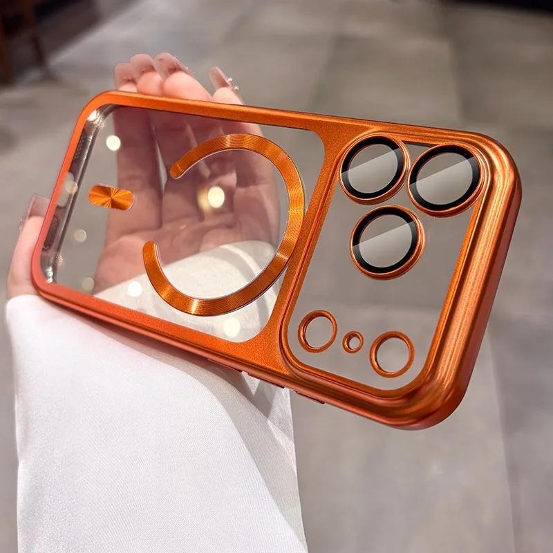 Magnetic Clear Luxury Plating  - огляд і ціна Luxury Plating Case