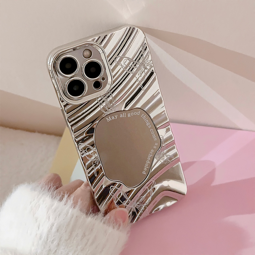 Luxury Silver Wavy Plating Mak - огляд і ціна Luxury Plating Case
