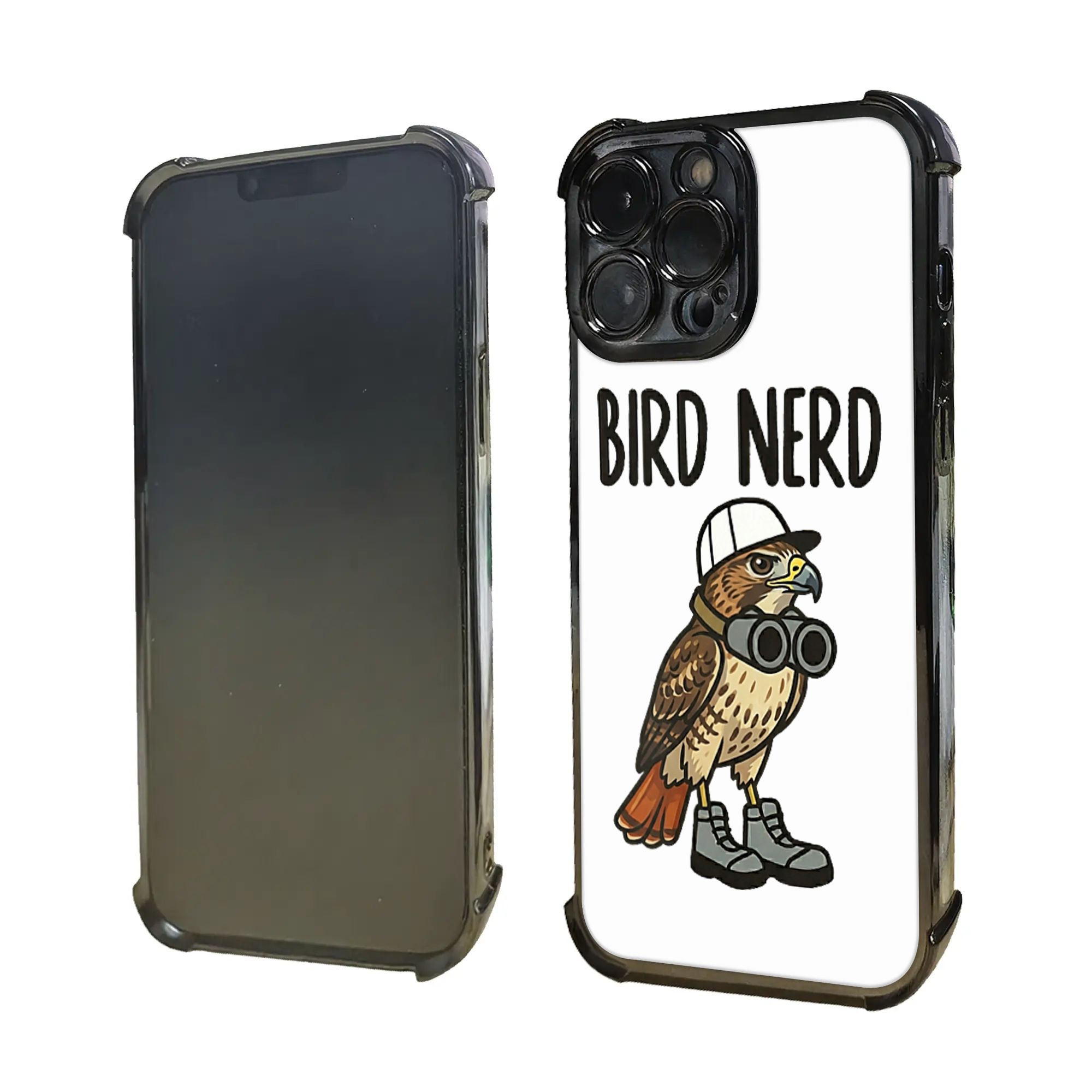Funny Bird Nerd Watching Red T - огляд і ціна Phone Cases Funny