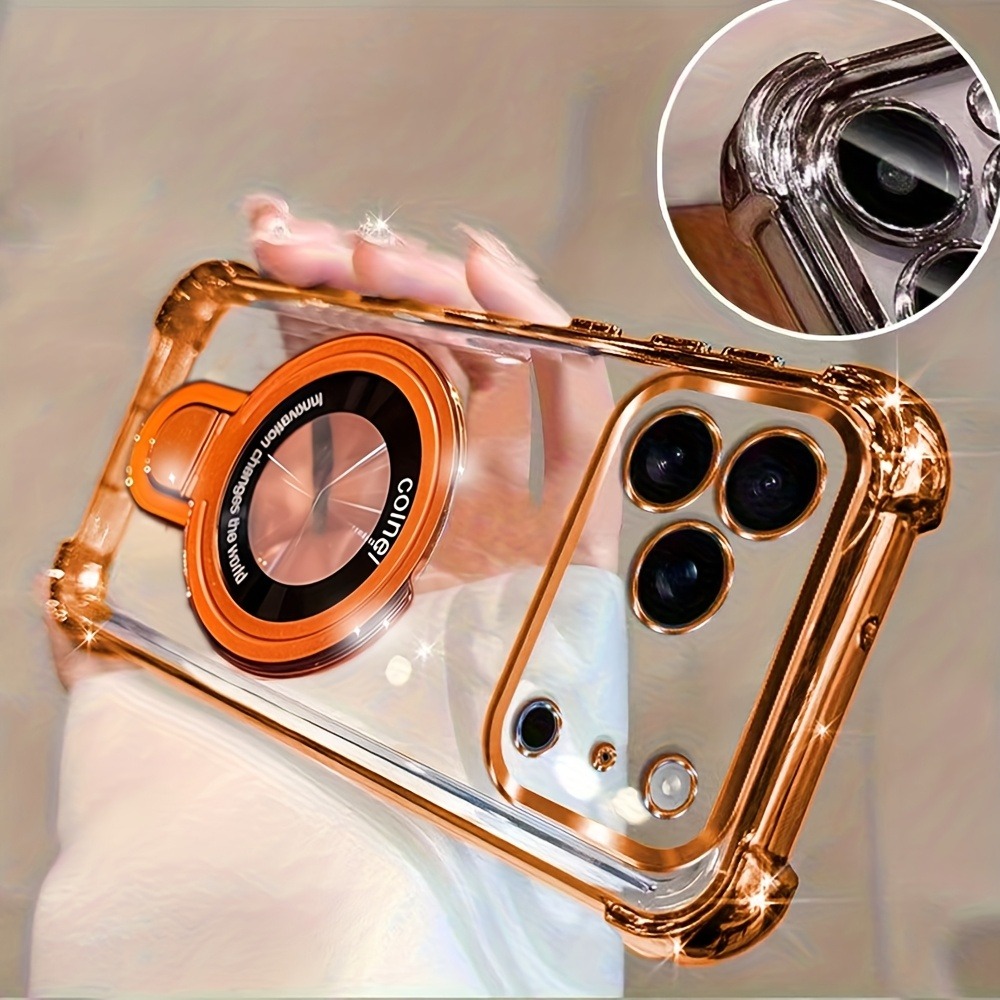 Luxury Clear  Plating Phone Ca - огляд і ціна Luxury Plating Case