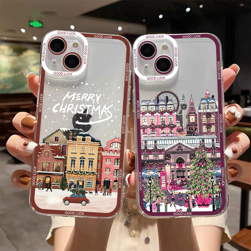 Winter New Year Christmas Stre - огляд і ціна Phone Cases Xiaomi 14