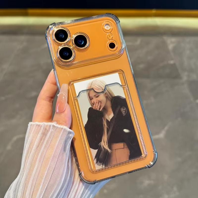 Transparent Card Slot Holder C - огляд і ціна Phone Cases That Hold Cards