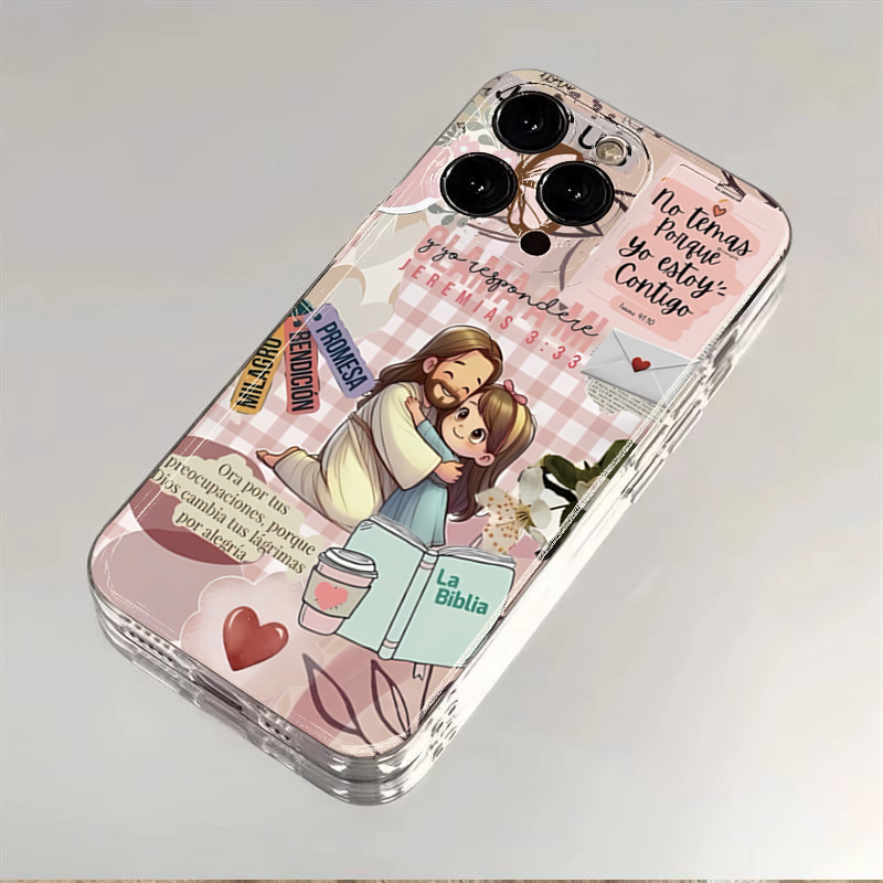 Cartoon Jesus And Me Bible Ver - огляд і ціна Phone Cases Xiaomi 14