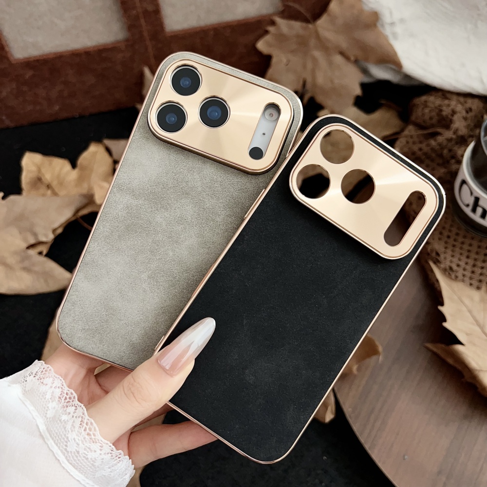Business Leather Sheepskin Pho - огляд і ціна Luxury Plating Case
