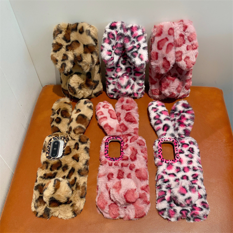 Luxury 3D Leopard Print Rabbit - огляд і ціна Phone Cases Samsung S25 Ultra