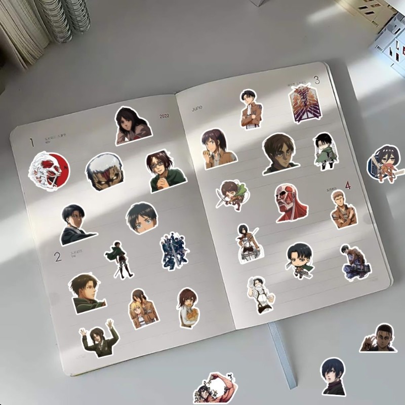 60Pcs Attack on Titan Anime St - огляд і ціна Phone Cases Beach