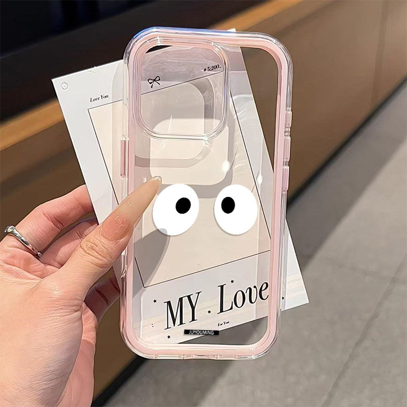 Simple Eye Pattern 2in1 Clear  - огляд і ціна Phone Cases Clear