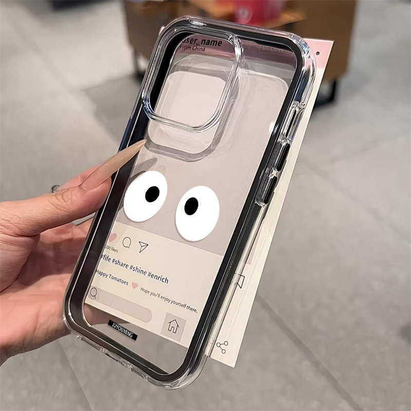 Simple Eye Pattern 2in1 Clear  - огляд і ціна Phone Cases Clear