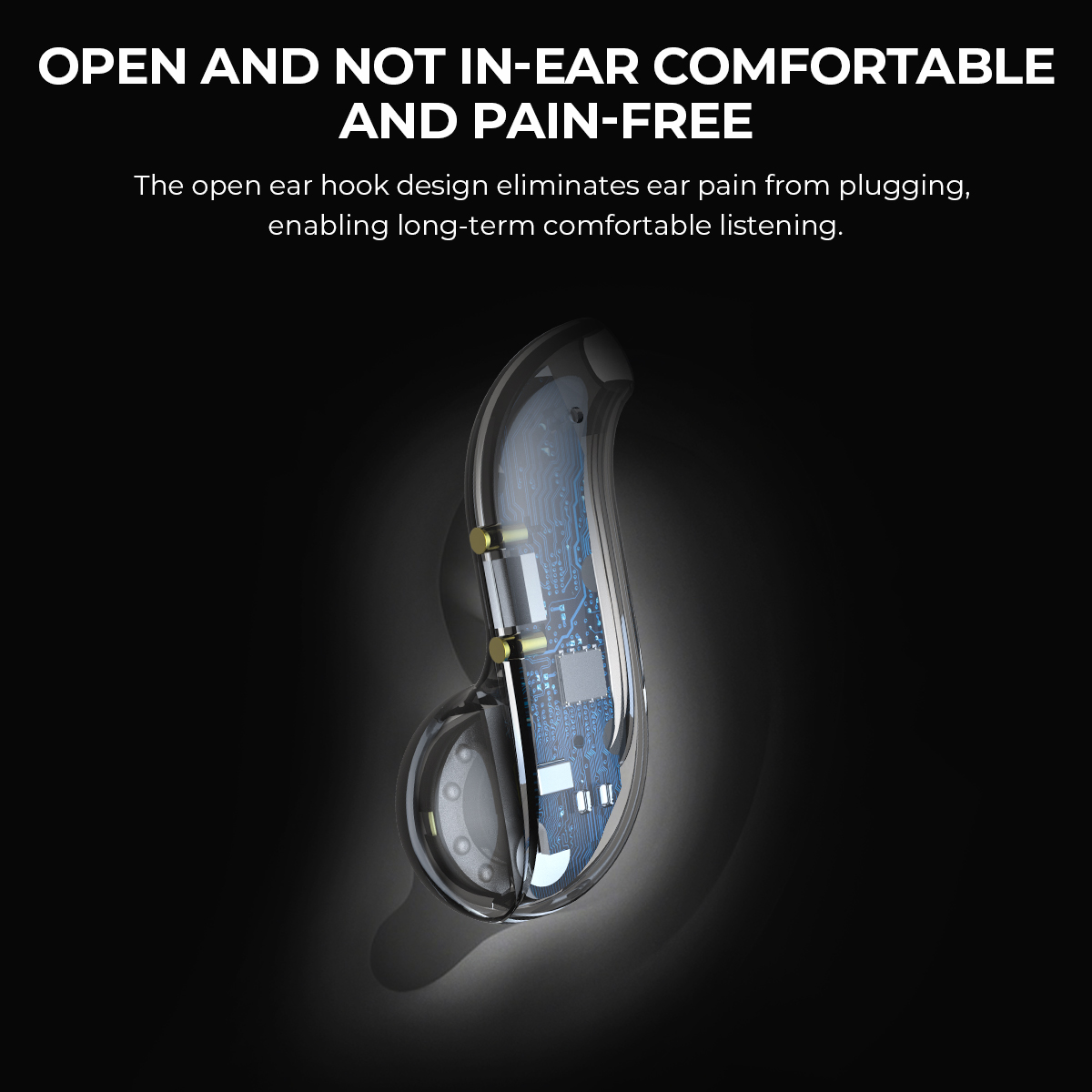 Open-ear Bluetooth Headphones  - огляд і ціна Phone Cases Clear