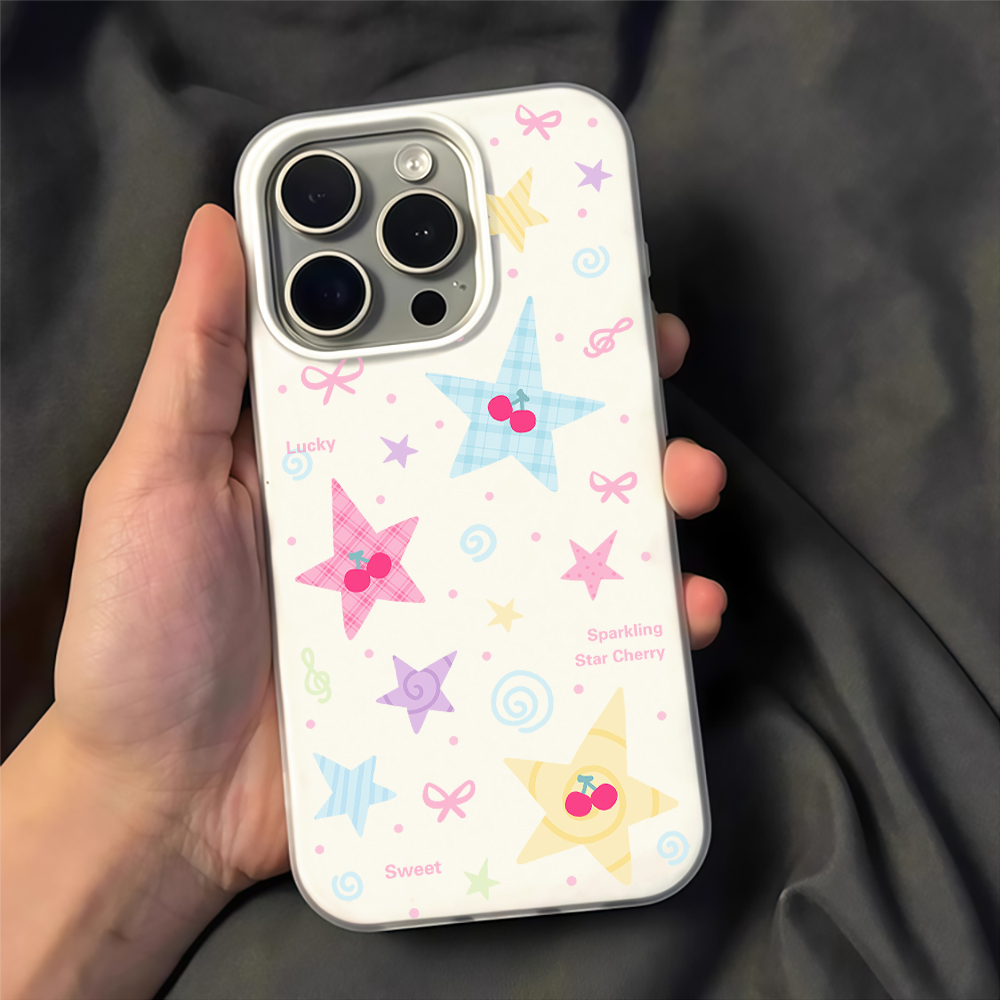 Cherry on Star Motif Polka Dot - огляд і ціна Phone Cases Xiaomi 14T