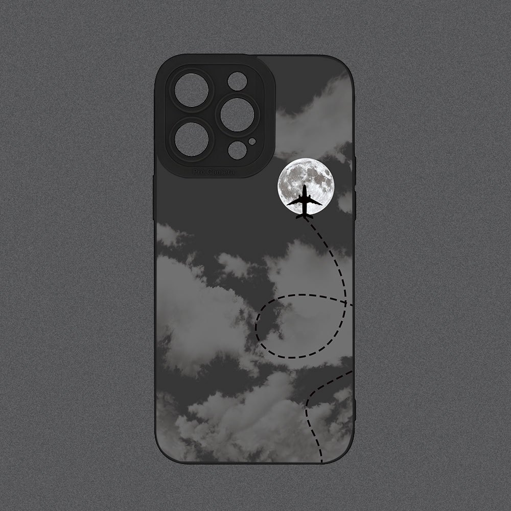 Night Sky Airplane Cartoon Cre - огляд і ціна Phone Cases Funny