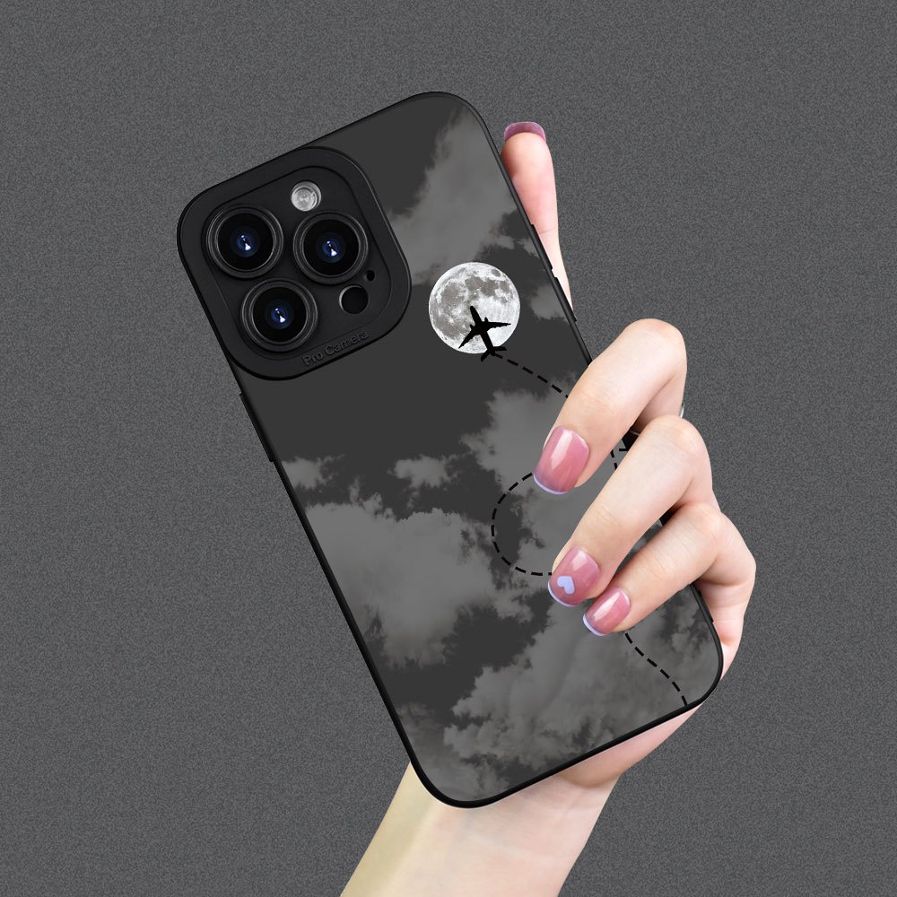 Night Sky Airplane Cartoon Cre - огляд і ціна Phone Cases Funny