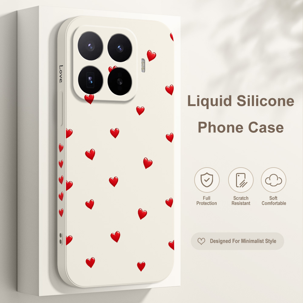 Crimson Heart Phone Case For X - огляд і ціна Phone Cases Xiaomi 14T