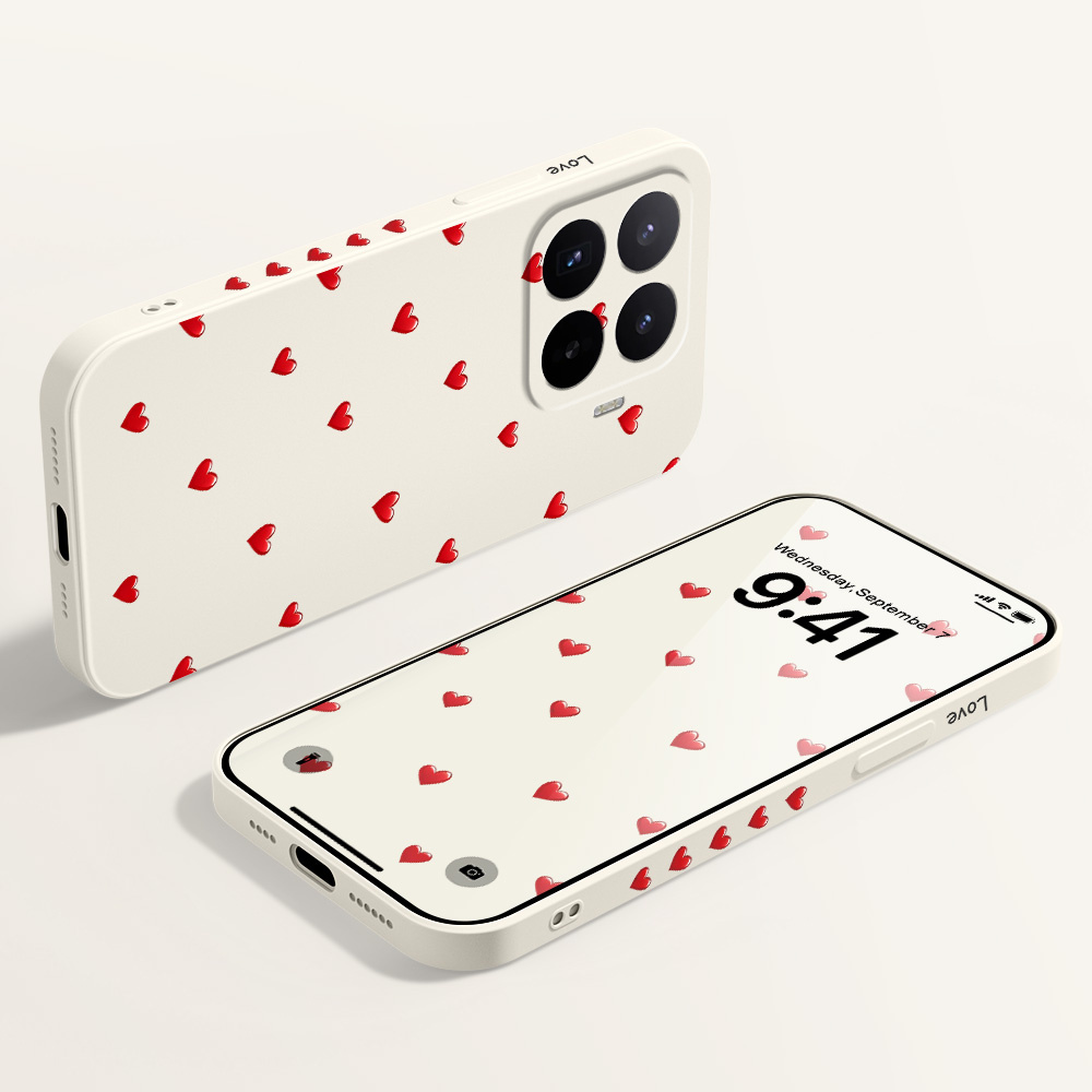 Crimson Heart Phone Case For X - огляд і ціна Phone Cases Xiaomi 14T