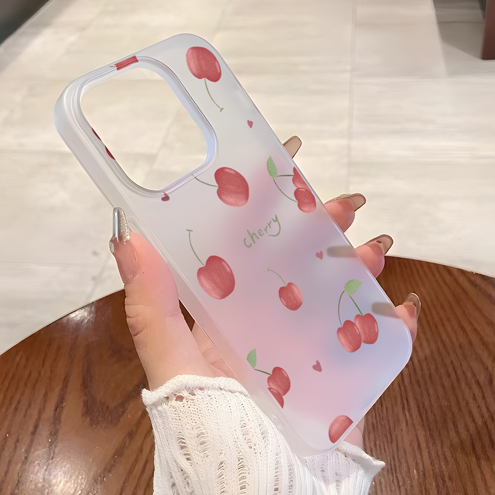 Cherry Phone Case Frosted For  - огляд і ціна Phone Cases For Iphone 17