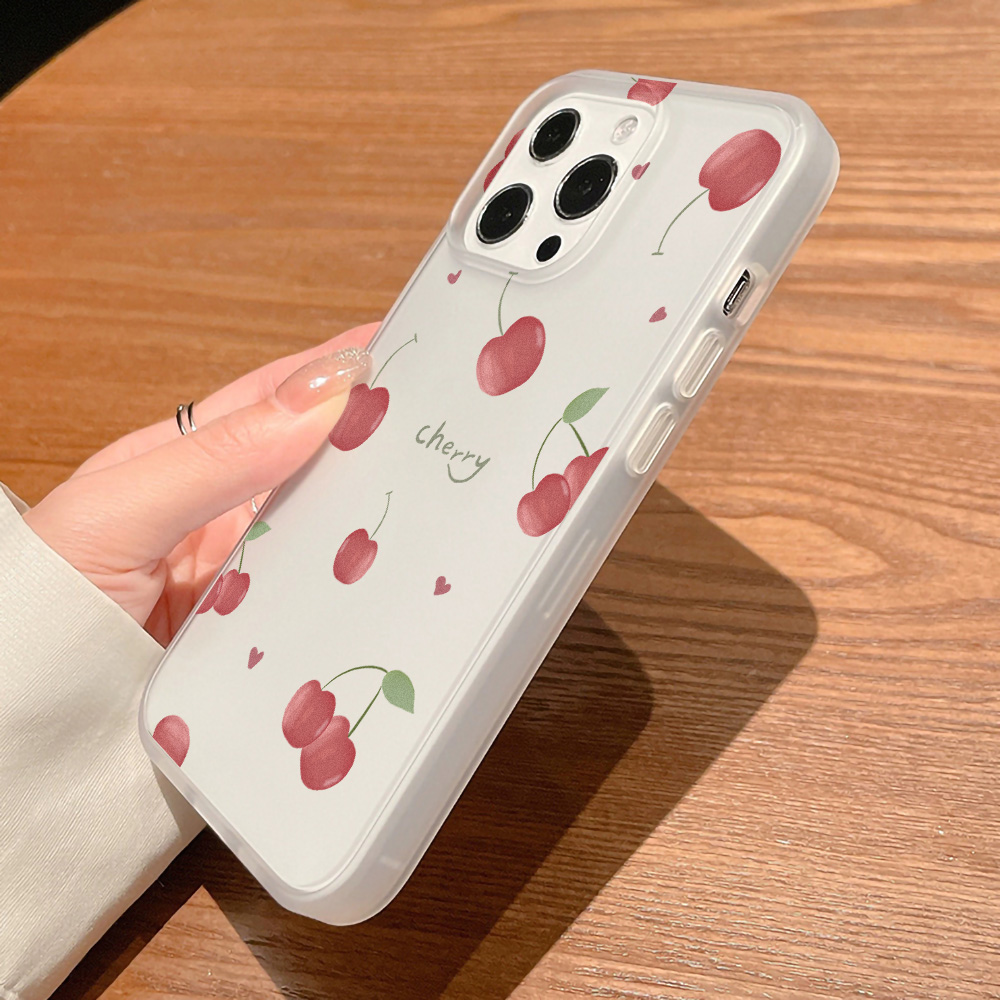 Cherry Phone Case Frosted For  - огляд і ціна Phone Cases For Iphone 17