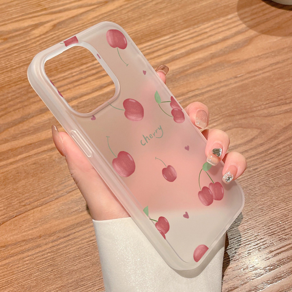 Cherry Phone Case Frosted For  - огляд і ціна Phone Cases For Iphone 17