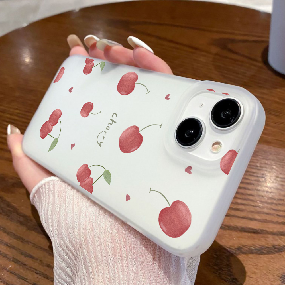 Cherry Phone Case Frosted For  - огляд і ціна Phone Cases For Iphone 17