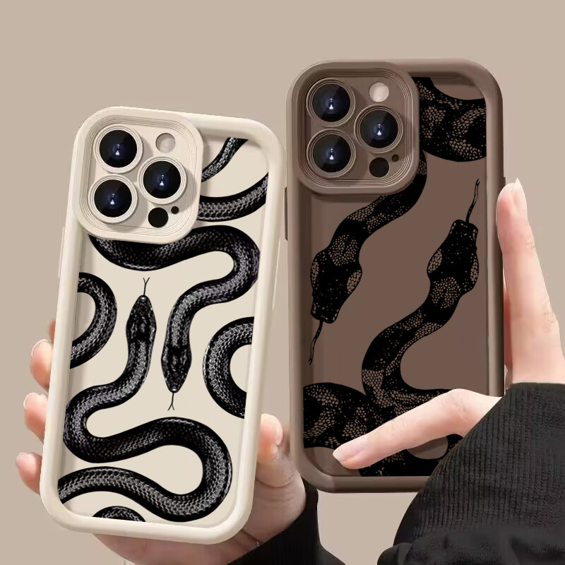 Black Snake Print Phone Case F - огляд і ціна Phone Cases For Iphone 17