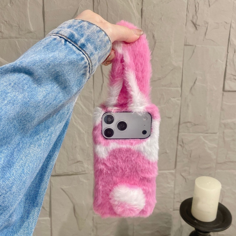 Cute Rabbit Design Fluffy Phon - огляд і ціна Phone Cases For Iphone 17