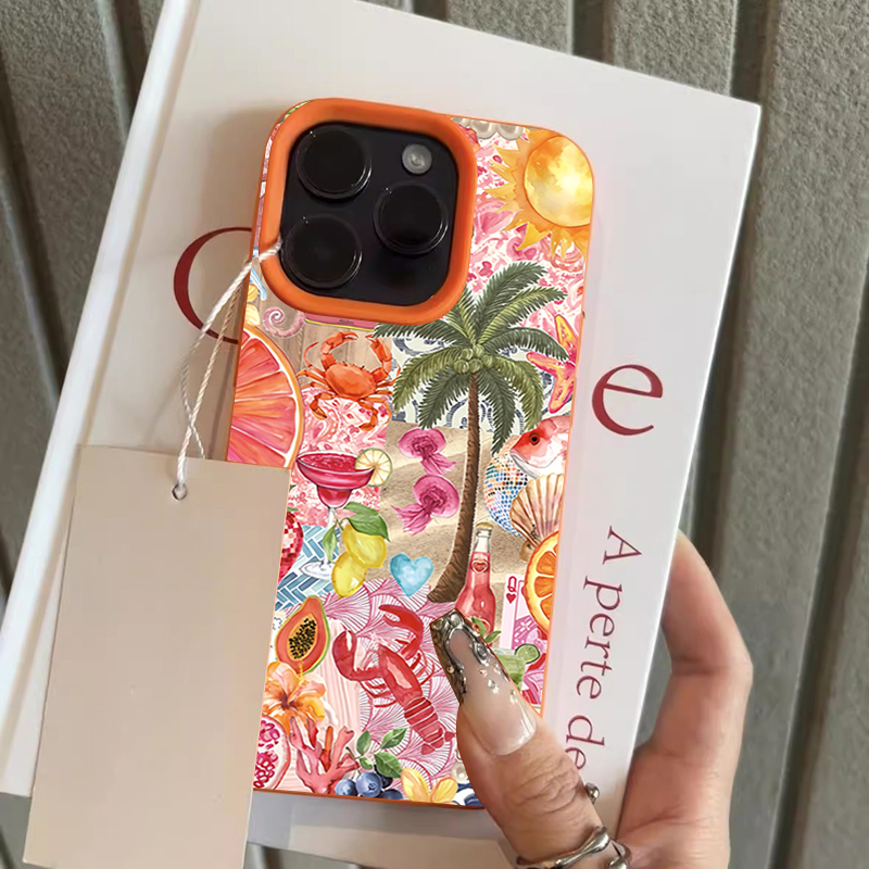 Summer Beach Party Collage Pat - огляд і ціна Phone Cases Beach