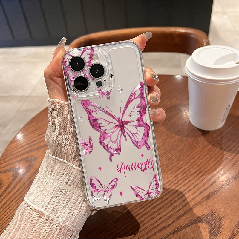 Y2K Glitter Butterfly Phone Ca - огляд і ціна Phone Cases Y2K