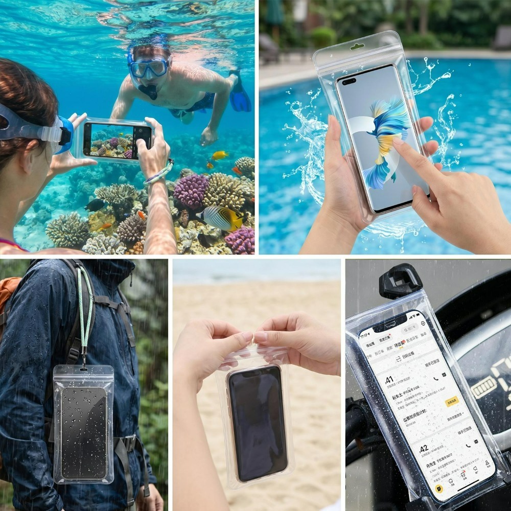 Universal 3Size Transparent Wa - огляд і ціна Phone Cases Beach