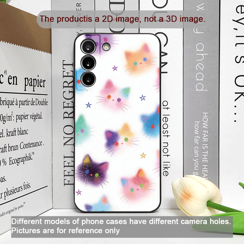Funny Graffiti Colorful Cat He - огляд і ціна Phone Cases Funny