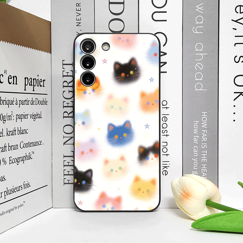 Funny Graffiti Colorful Cat He - огляд і ціна Phone Cases Funny