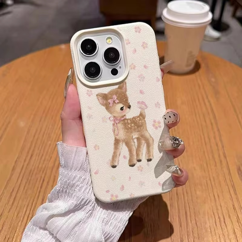 Korean Ins Y2K Cute Sika Deer  - огляд і ціна Phone Cases Y2K
